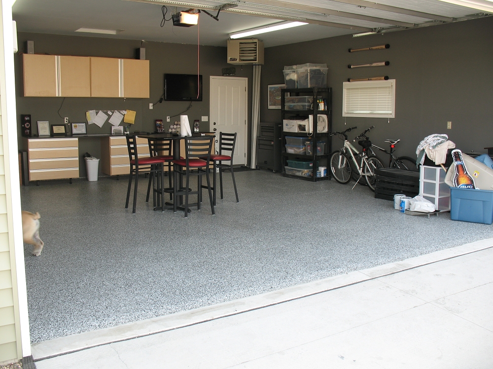 Epoxy Flooring Grand Forks Garage Storage